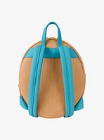 Loungefly Disney Pinocchio Wood Frame Portrait Figural Mini Backpack