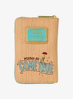 Loungefly Disney Pinocchio Wood Frame Portrait Small Zip Wallet
