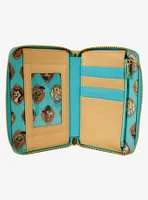 Loungefly Disney Pinocchio Wood Frame Portrait Small Zip Wallet