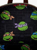 Loungefly Teenage Mutant Ninja Turtles Shell Figural Convertible Crossbody Bag