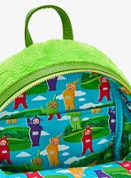 Loungefly Teletubbies Dipsy Figural Plush Light-Up Mini Backpack