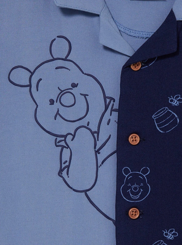 Disney Winnie the Pooh Two-Toned Toddler Woven Shirt & Shorts Set - BoxLunch Exclusive