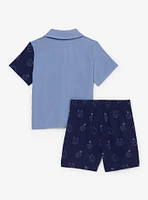 Disney Winnie the Pooh Two-Toned Toddler Woven Shirt & Shorts Set - BoxLunch Exclusive