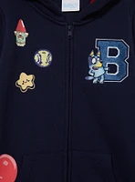 Bluey Icons Youth Zippered Hoodie