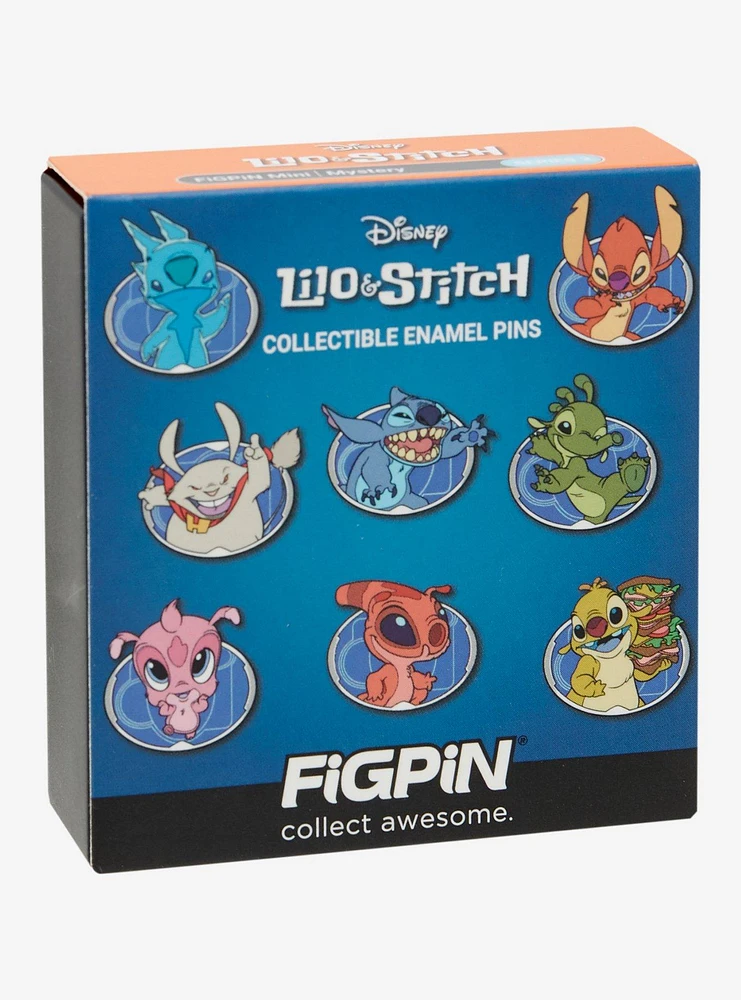 FiGPiN Disney Lilo & Stitch Experiments Blind Box Enamel Pin