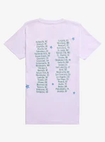 Orville Peck Stampede Tour Stops Relaxed Fit Girls T-Shirt