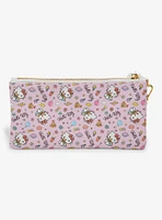 Sanrio Hello Kitty Food Allover Print Wristlet Pouch