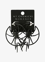 My Chemical Romance Killjoy Spider Hoop Earrings