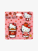 Hello Kitty Pumpkin Spice Enamel Pin Set