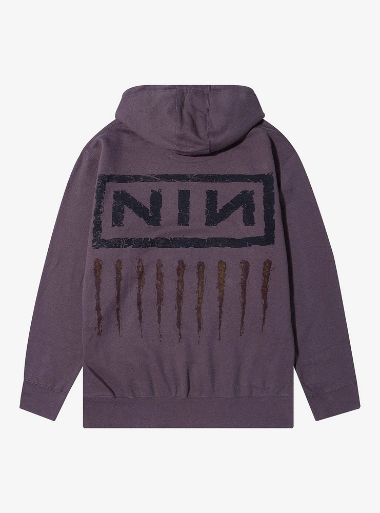 Nine Inch Nails Logo Two-Sided Hoodie