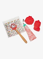 Sanrio Hello Kitty Holiday Cookie Stamp and Frosting Set