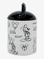 Disney Mickey Mouse Sketchbook Storage Jar