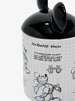 Disney Mickey Mouse Sketchbook Storage Jar