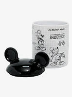 Disney Mickey Mouse Sketchbook Storage Jar