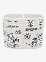 Disney Mickey Mouse Sketchbook Toothbrush Holder