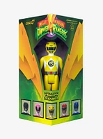 Super7 Mighty Morphin' Power Rangers ReAction Yellow Ranger SDCC 2023 Exclusive Figure