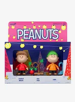 Super7 ReAction Peanuts Charlie Brown & Linus Holiday Figure Set