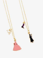 Wicked Glinda & Elphaba Bestie Necklace Set