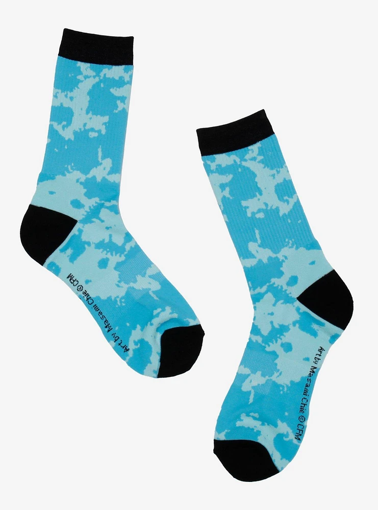 Hatsune Miku Profile Tie-Dye Crew Socks