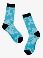 Hatsune Miku Profile Tie-Dye Crew Socks