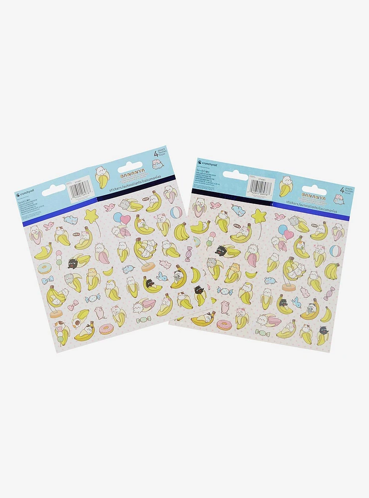 Bananya Sticker Sheet Set