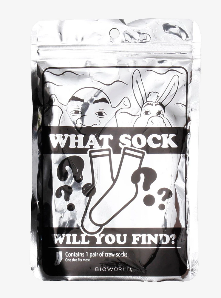 Shrek Characters Tarot Blind Bag Crew Socks