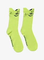 Shrek Biting Crew Socks