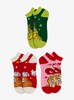 Dr. Seuss How The Grinch Stole Christmas! Trio Cozy Socks 3 Pair