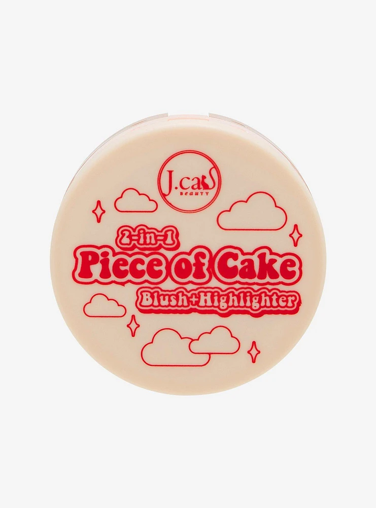 J. Cat Beauty Cherry Cake Piece Of Cale Blush & Highlighter