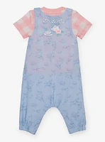 Disney The Aristocats Marie Teacup Infant T-Shirt & Overalls Set - BoxLunch Exclusive