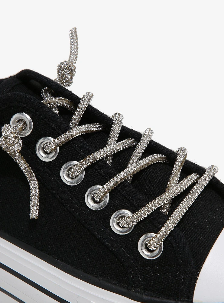 Yoki Black & White Libra Sneakers