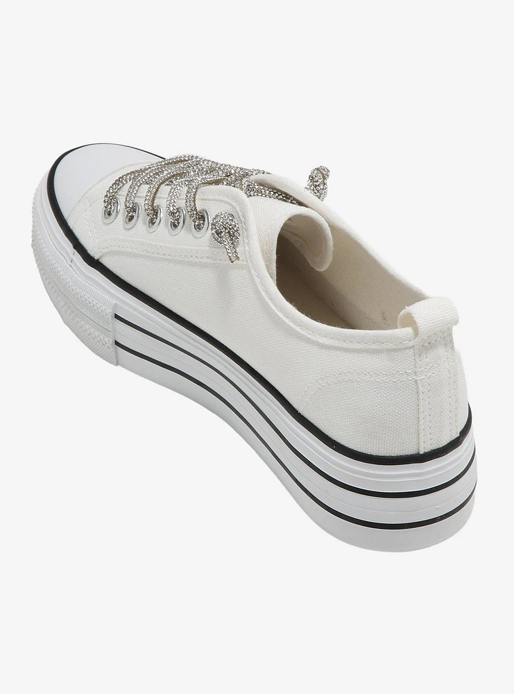 Yoki White Libra Sneakers