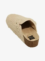 Dirty Laundry Cream Sherpa Clogs