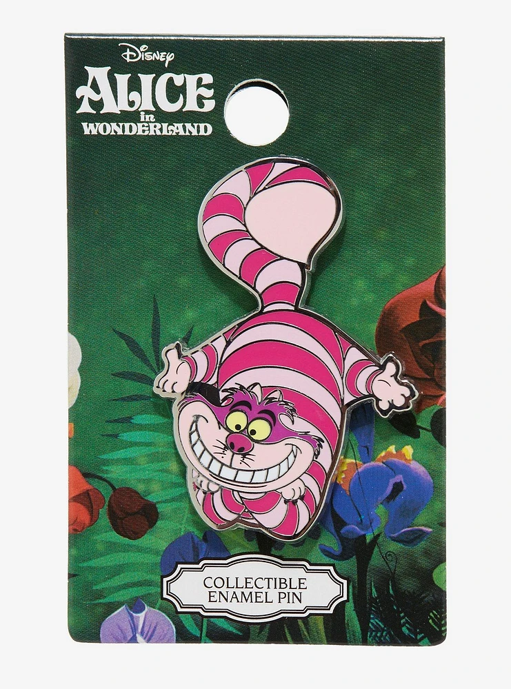 Disney Alice In Wonderland Cheshire Cat Enamel Pin