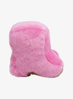 Aurora Palm Pals Pink Kate Cowgirl Boot Plush