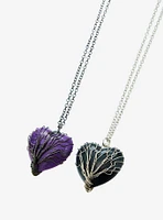 Thorn & Fable Tree Of Life Heart Best Friend Necklace Set