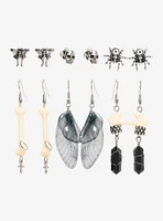 Thorn & Fable Wing & Bones Earring Set