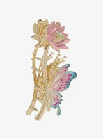 Thorn & Fable Butterfly Flower Claw Hair Clip