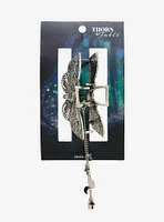 Thorn & Fable Moth Dangle Claw Hair Clip