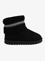 Yoki Black Sherpa Carly Boots