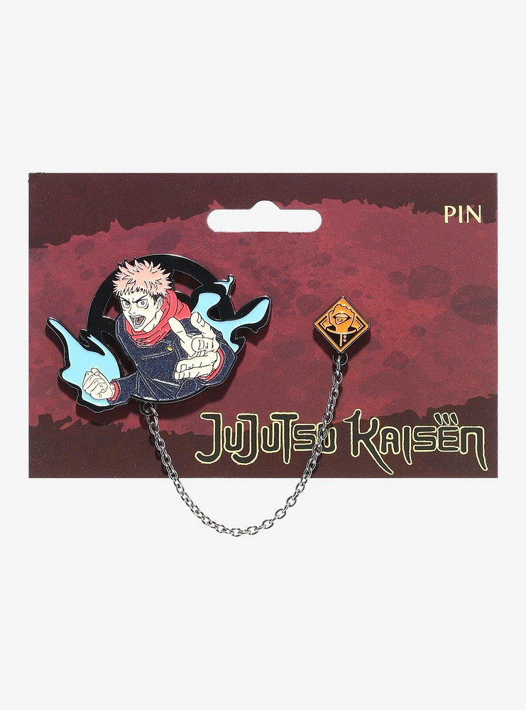 Jujutsu Kaisen Itadori Yuji Chain Enamel Pin