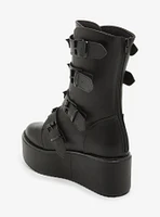 Strange Cvlt Black Bat Dominion Platform Boots