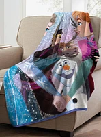 Disney Frozen New Family Micro Raschel Throw