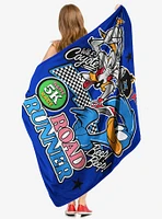 Looney Tunes Beep Beep Micro Raschel Throw