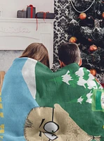 South Park Bus Stop Micro Raschel Throw