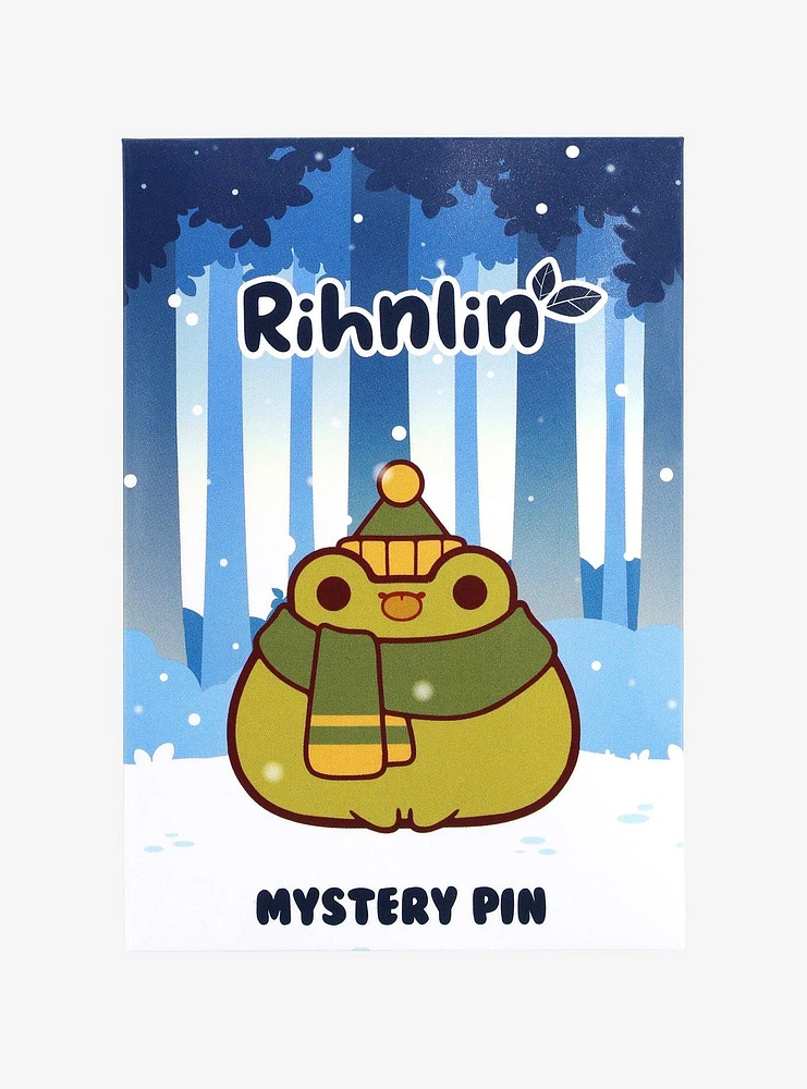 Rihnlin Holiday Frog Blind Bag Enamel Pin