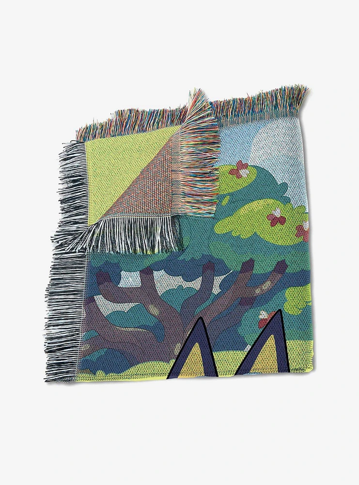 Bluey Jogging Bluey Woven Tapestry Throw