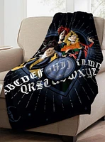 Disney Hocus Pocus I Heart Hocus Micro Raschel Throw