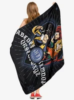 Disney Hocus Pocus I Heart Hocus Micro Raschel Throw