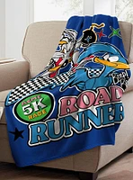 Looney Tunes Beep Beep Micro Raschel Throw